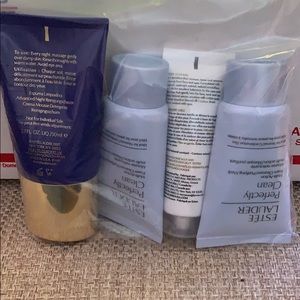 Group of face creams